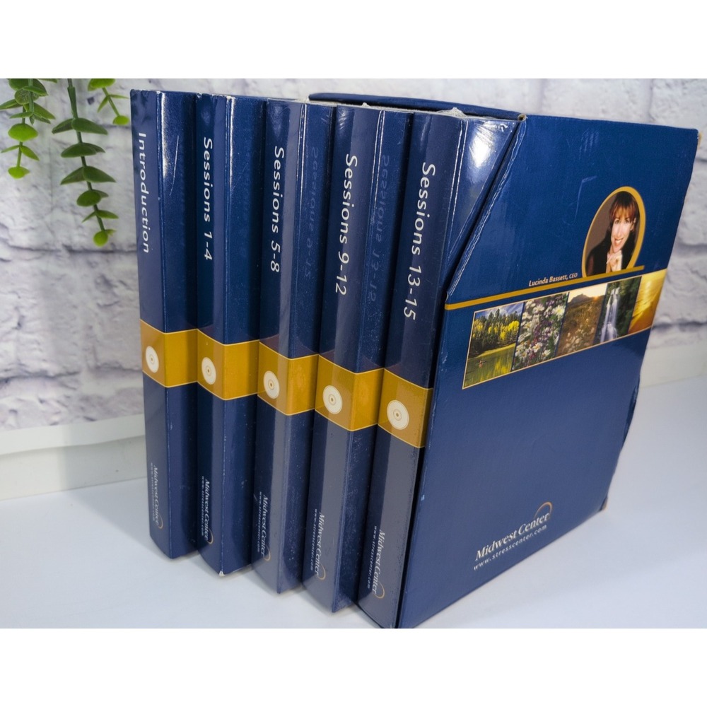 💙Midwest Center For Stress Attacking Anxiety Depression Lucinda Bassett CD Set